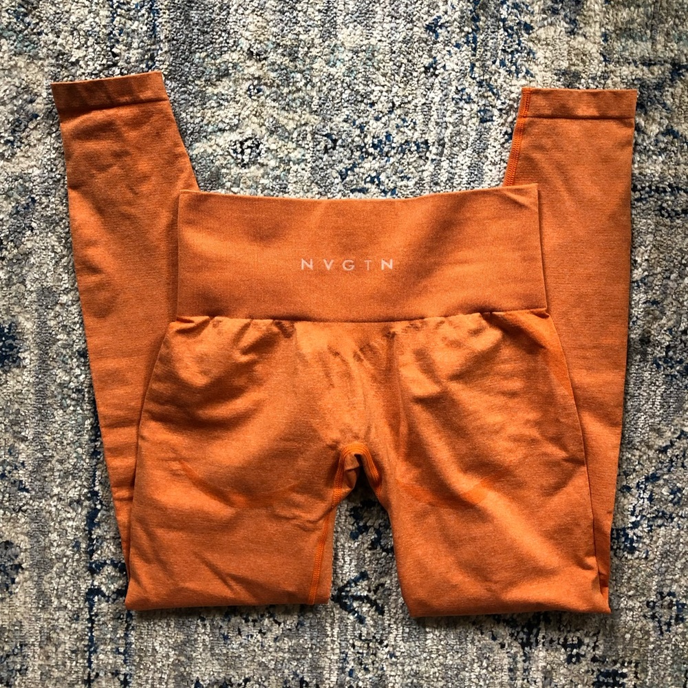 NVGTN Seamless Burnt Orange Leggings